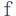f