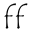 f
