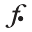 f