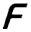 f