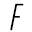 f