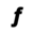 f