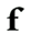 f