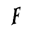 f