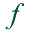 f