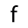f