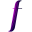 f