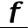 f