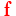 f