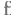f