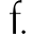 f